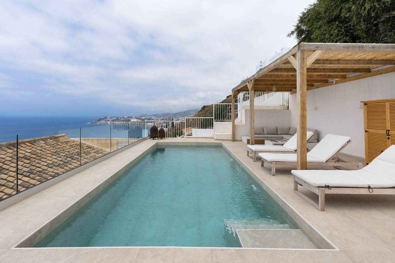 Ferienhaus 'Limonero' mit Meerblick in Salobreña, Costa Tropical