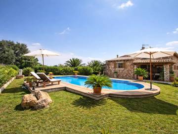Villa in Selva, Mallorca Inselmitte für 4 
