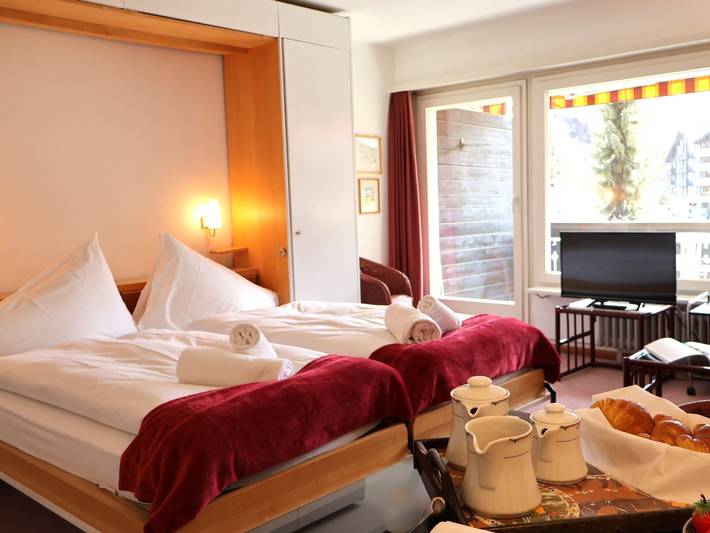 Holiday rental for 2 people, with balcony in Zermatt