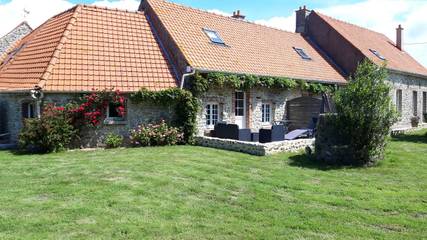 Chambre d’hôte pour 2 personnes, avec jardin dans le Pas-de-Calais