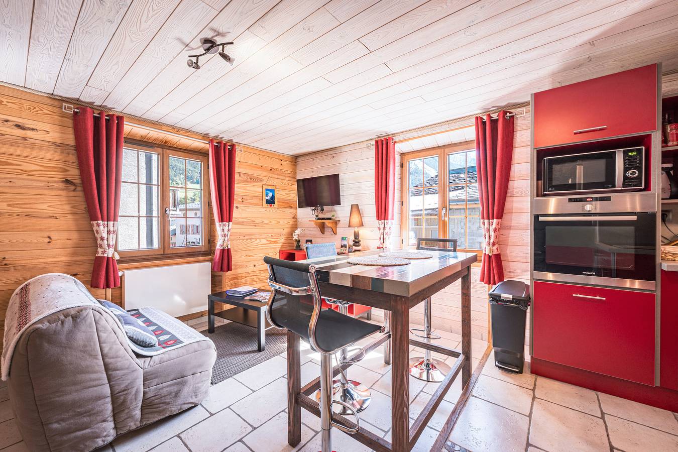 Geheel appartement, Appartement 'Gîte Val-cenis
La Gelinotte Gezellig' met Wi-Fi in Termignon, Saint-Jean-de-Maurienne regio