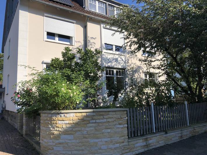 Ferienwohnung für 4 Personen, mit Balkon und Terrasse sowie Garten und Ausblick in Bad Nenndorf