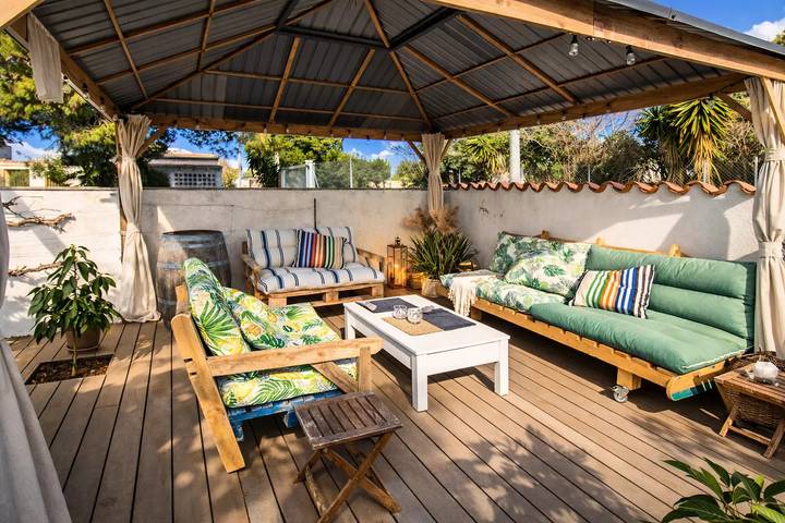 Casa rural para 5 personas, con piscina y jardín en Alcalá de Chivert