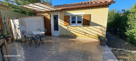 Gîte pour 2 personnes, avec terrasse et jardin à Saint-Christol-lès-Alès