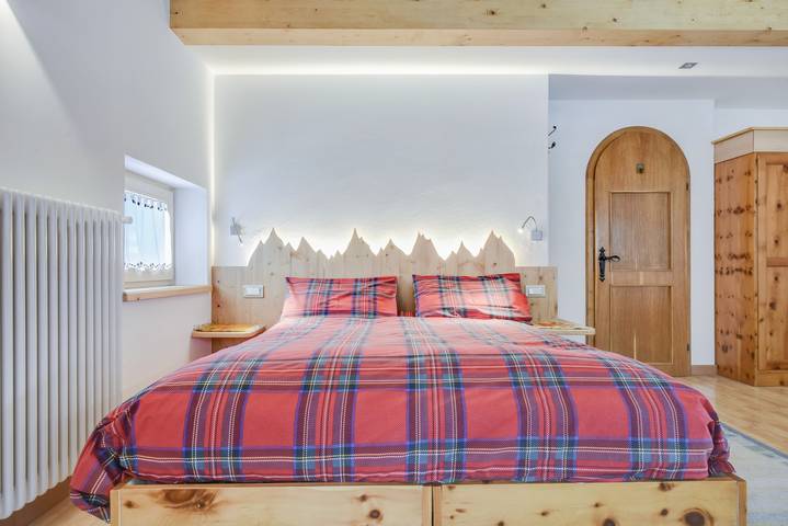 Ferienwohnung für 3 Personen, mit Balkon und Garten im Val di Fassa - 2