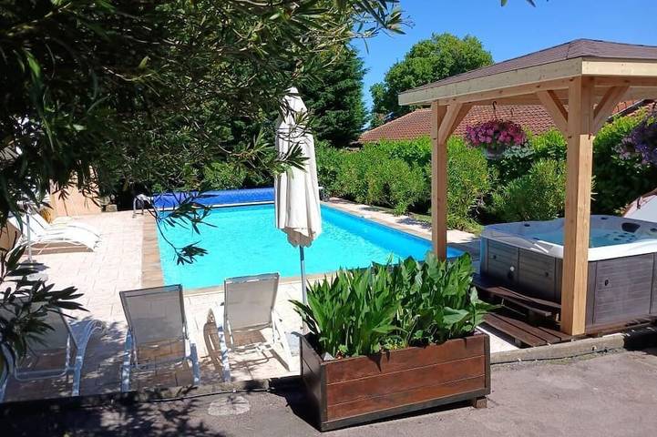 Maison de vacances pour 9 personnes, avec jardin, animaux acceptés