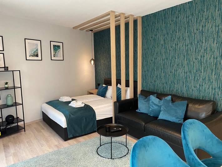 Ferienwohnung für 3 Personen, mit Ausblick und Garten - 1