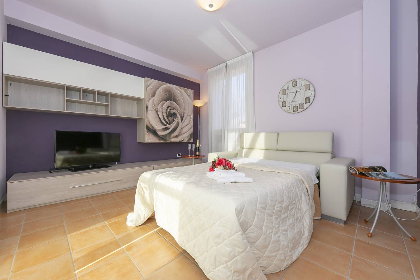 Ganze Wohnung, Ferienwohnung für 5 Personen mit Terrasse in Porlezza, Gemeinde Porlezza