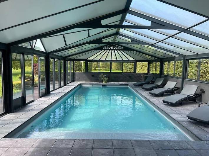 Chalet para 16 personas, con piscina además de jardín y vistas, Se admiten mascotas - 1