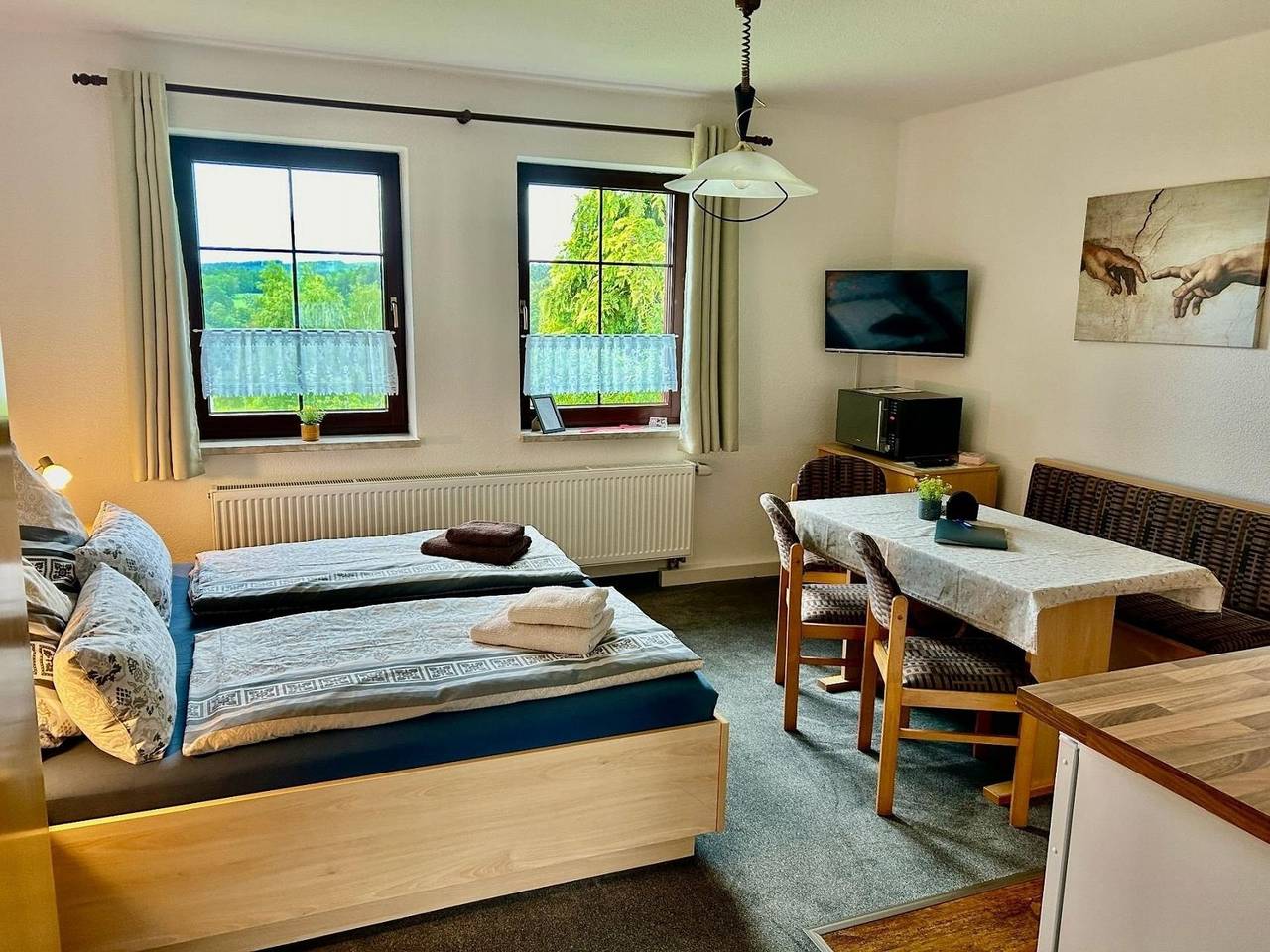 Ganze Ferienwohnung, Pumphuts Scheune Ferienwohnung Nr. 4 in Lengenfeld, Chemnitz und Umgebung