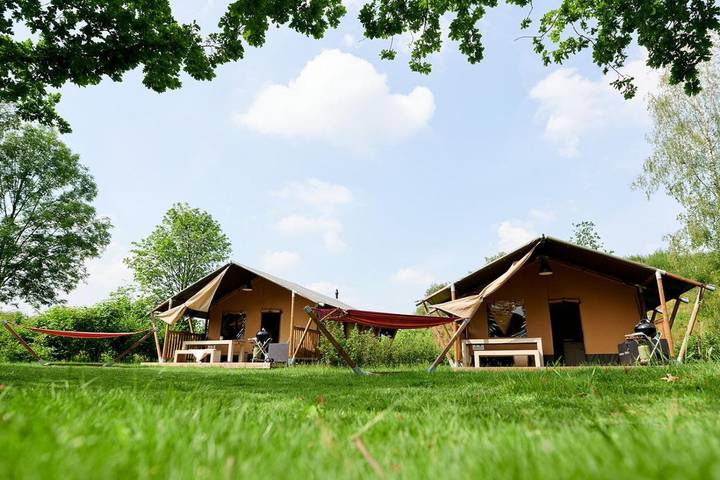 Gîte pour 6 personnes, avec piscine ainsi que jardin et terrasse, animaux acceptés à Saint-Germain-du-Bel-Air - 3