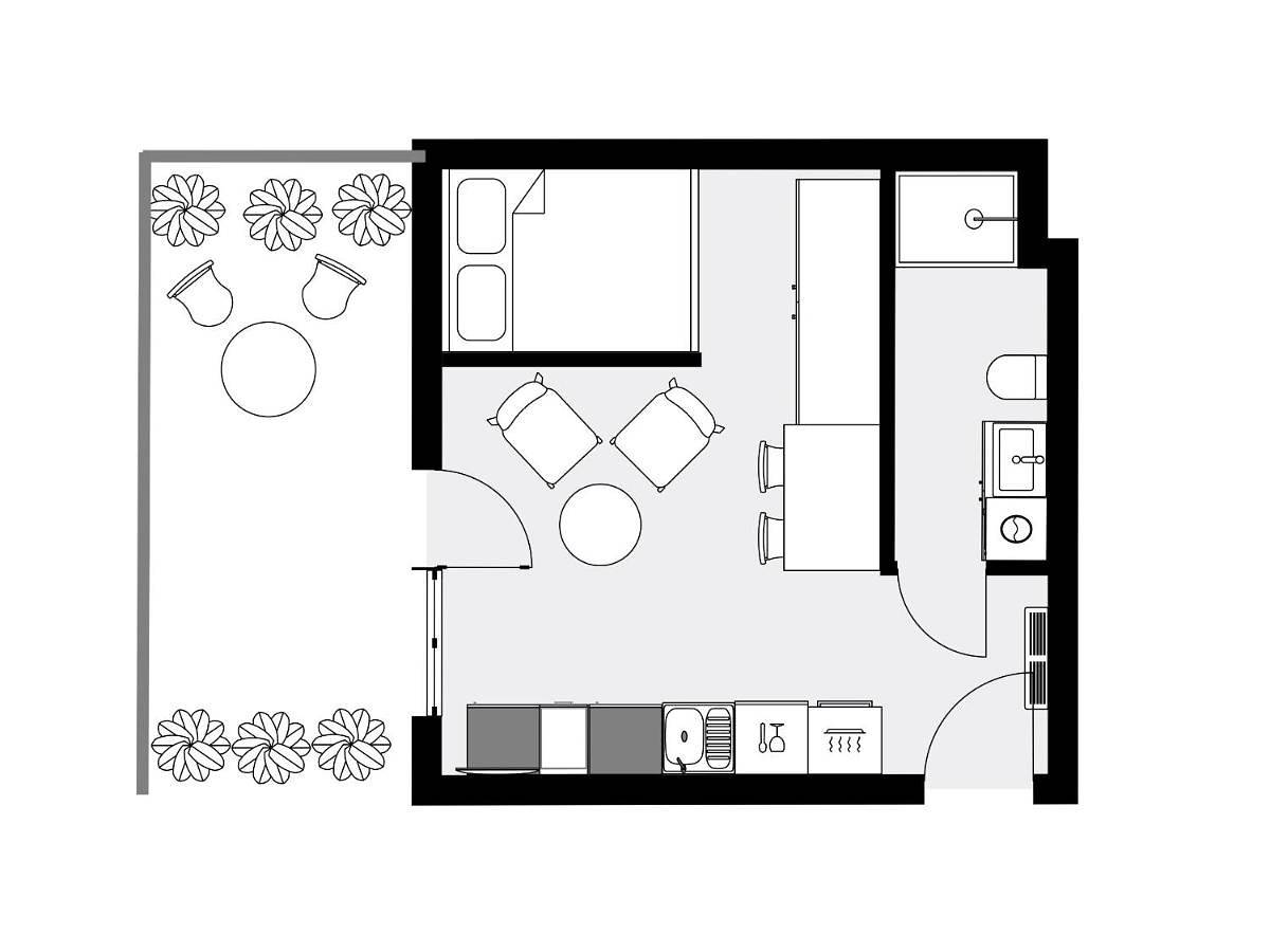 Cały apartament, Urabn Apartments Studio with garden No 2A - Air Condition - Free Parking in Chorzów, Śląsk