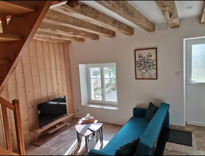 Location de vacances pour 5 personnes, avec vue et jardin à Rochefort-sur-Nenon - 3