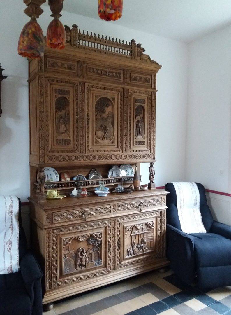 La belle ancienne chambre d'hôtes dans maison de charme - Chambre "Eugénie" in Plédéliac, Région de Dinan