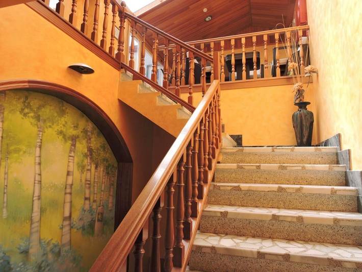Hôtel pour 5 personnes, avec Terrasse ainsi que Jardin et Vue à Tui