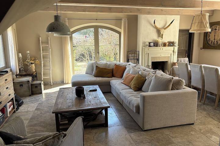 Location de vacances pour 10 personnes, avec jardin, animaux acceptés à Générargues - 4