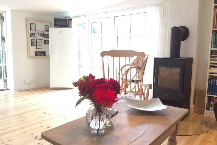 Ferieudlejning for 4 personer, med balkon i Præstø