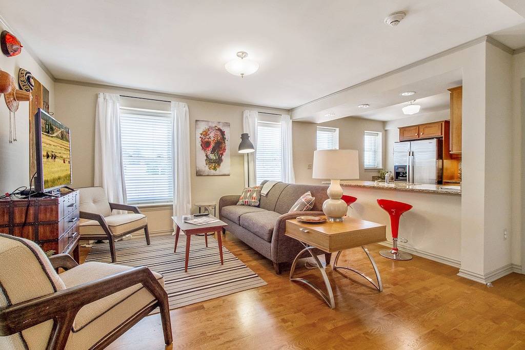 Ganze Wohnung, Sunny Midtown 2Bd / Ba zentraler Lage! in Oklahoma City, Oklahoma County