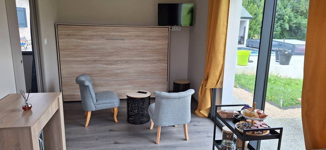 Location de vacances pour 4 personnes, avec jacuzzi et piscine ainsi que jardin et terrasse à Lanne-en-Barétous - 3