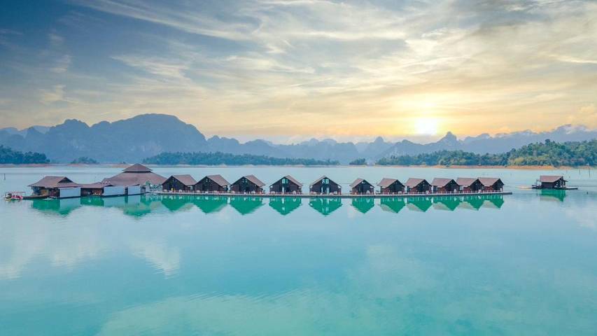 Resort para 4 personas, con piscina y balcón además de vistas y vistas al lago - 1