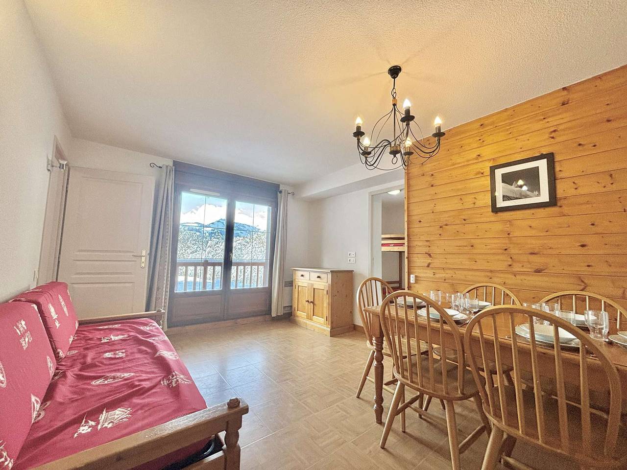 Apartamento entero, Apartamento en Flumet con piscina y parking para 6 personas in Flumet, Albertville region