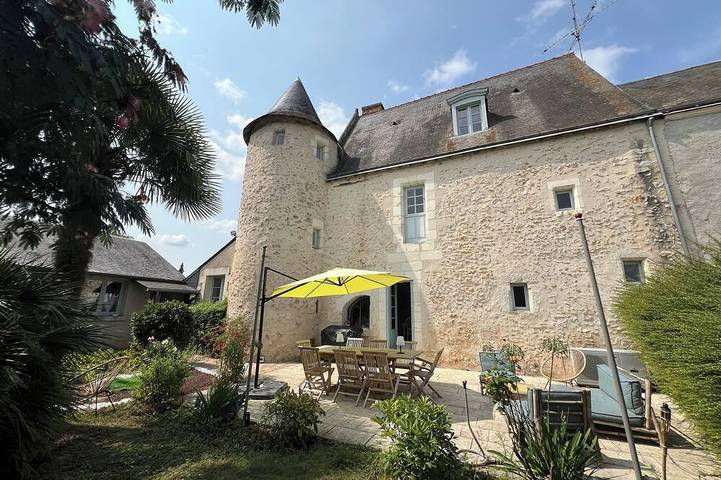Gîte pour 8 personnes dans Courçay