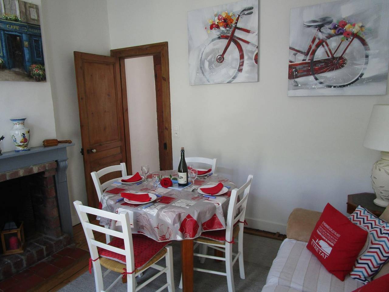 Gîte für 4 Personen mit Terrasse in Étretat, Le Havre und Umgebung