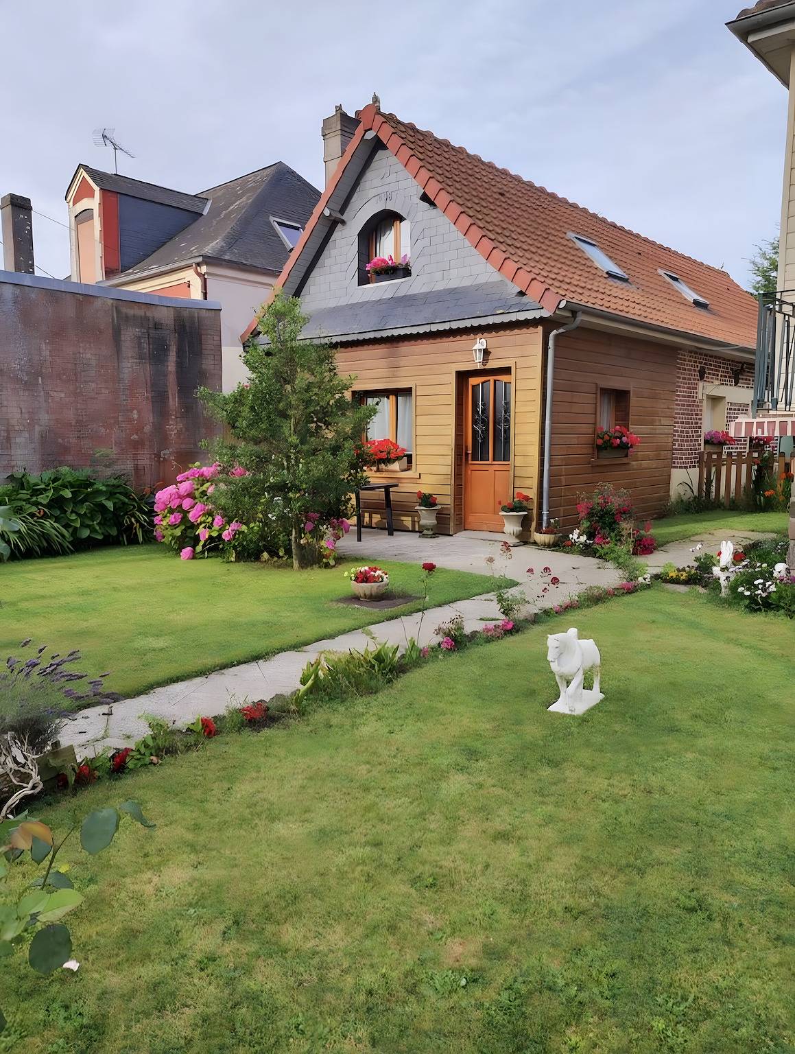 Ferienhaus 'Maison À Saint-Blimont' mit Terrasse in Saint-Blimont, Abbeville und Umgebung