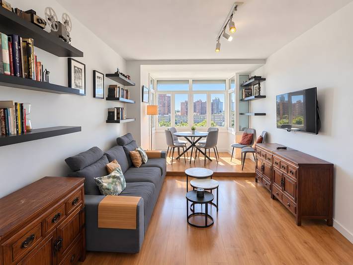 Apartamento para 4 personas, con Jardín