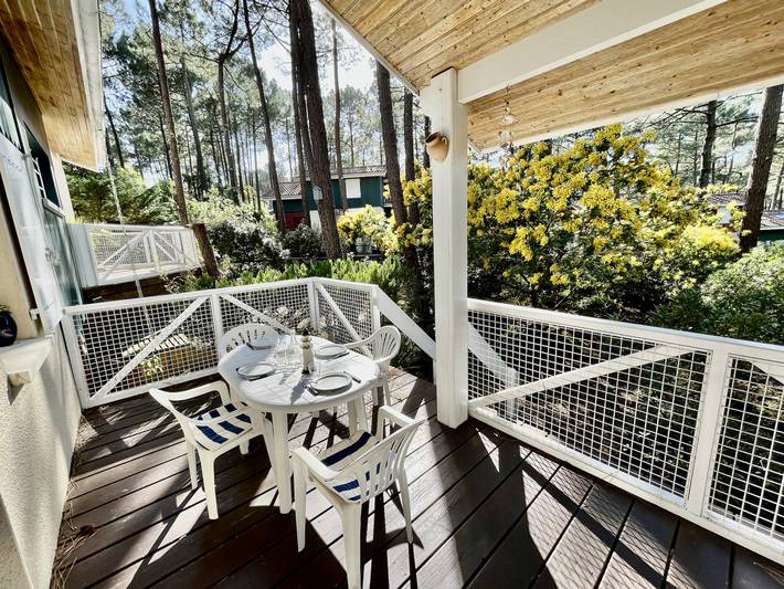 Maison de vacances pour 4 personnes, avec terrasse dans Lac de Lacanau