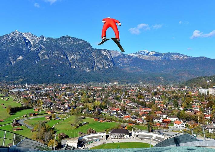 BnB für 3 Personen, mit Terrasse und Ausblick in Garmisch-Partenkirchen