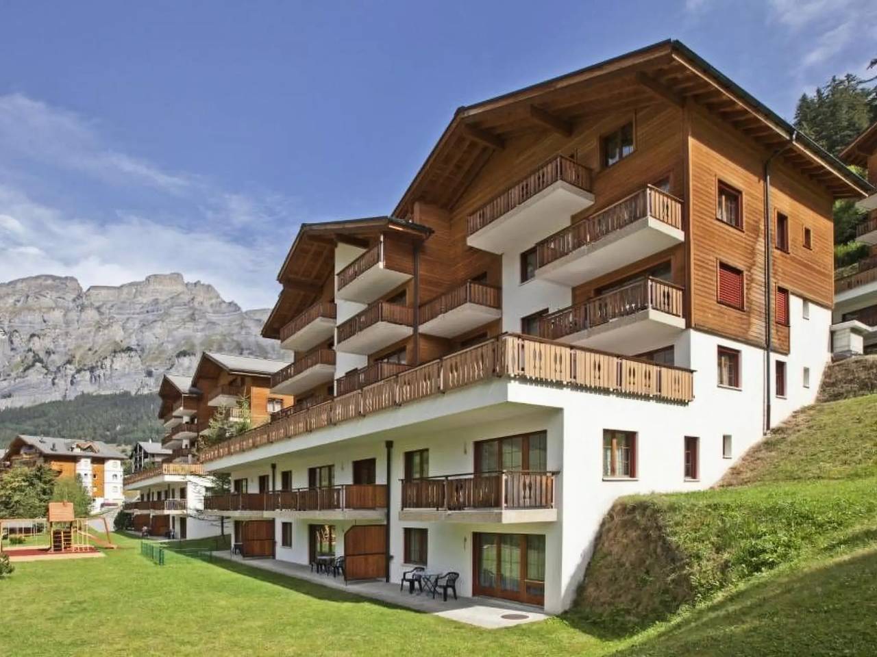 Ganze Wohnung, 2 Pièces 5 Personnes in Leukerbad, Leukerbad & Umgebung
