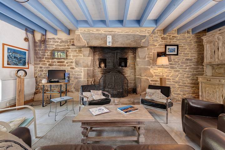 Maison de caractère dans le Golfe du Morbihan avec terrasse et jardin privatifs in Sarzeau, Côte des Mégalithes