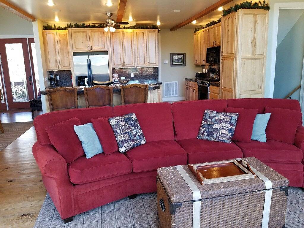 \"Falls View at Toxaway\" ein Berghaus mit Blick auf den Wasserfall! in Lake Toxaway