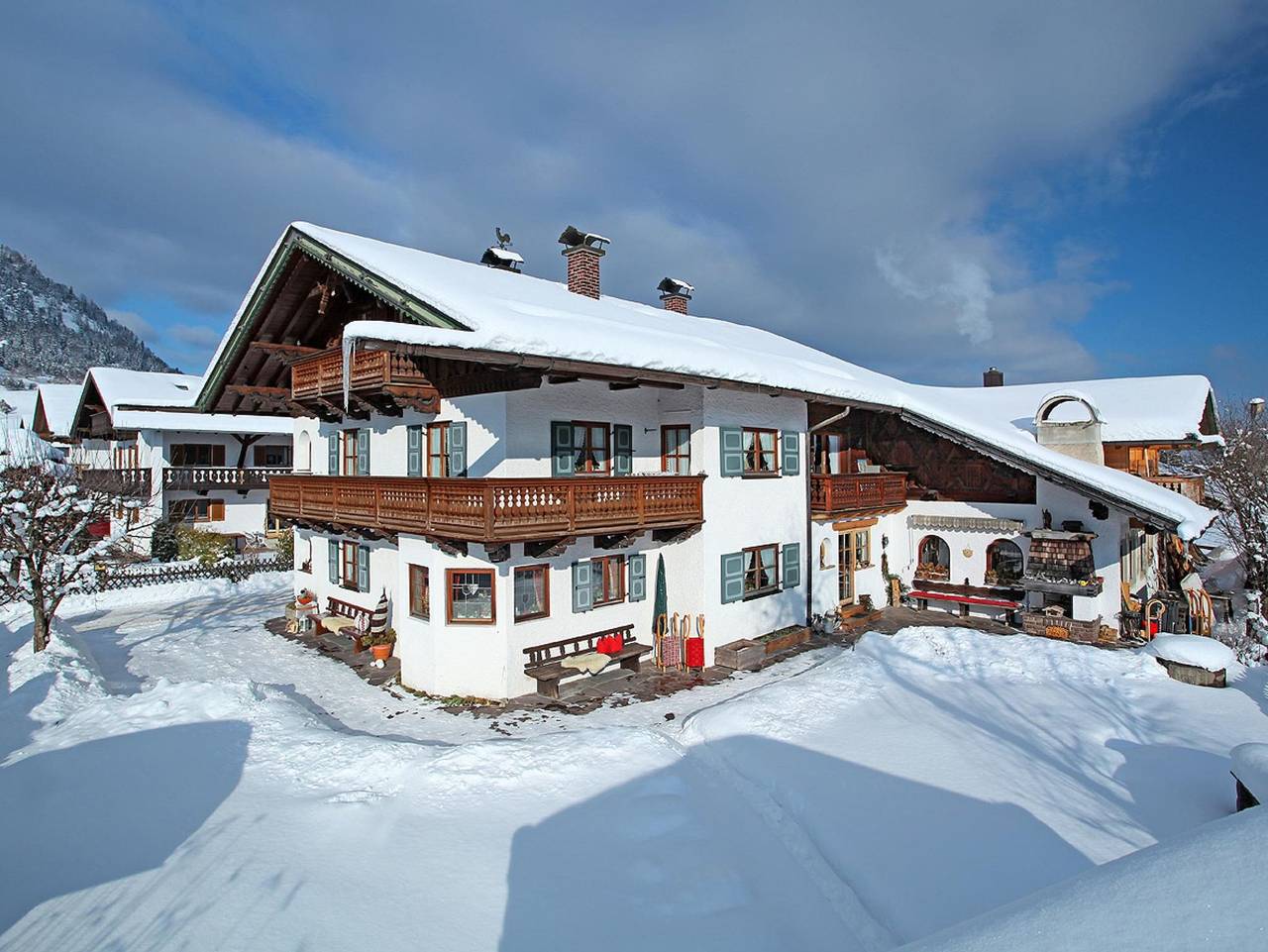 Ganze Ferienwohnung, Brigitta, Gästehaus - "Karwendel" Fewo,1 Schlafr.,Du und Wc, in Wallgau, Walchensee