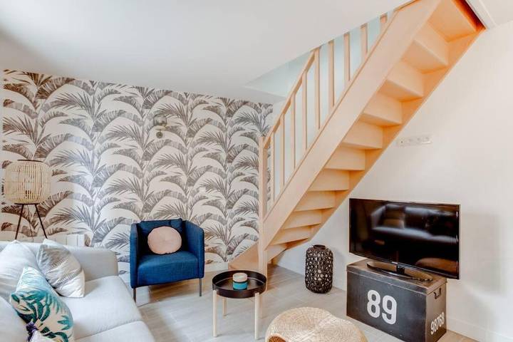 Maison de vacances pour 4 personnes, avec jardin
