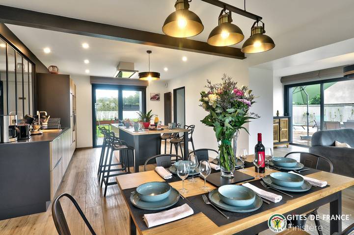 Gîte für 6 Personen, mit Terrasse und Whirlpool sowie Garten - 1