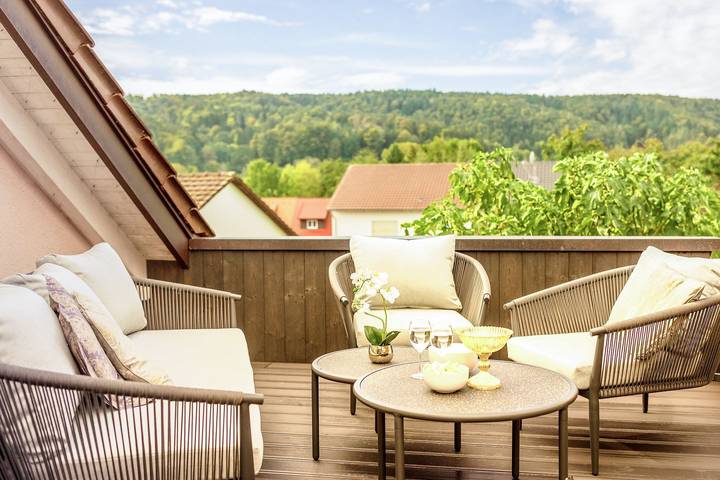 Ferienhaus für 4 Personen, mit Sauna und Garten sowie Ausblick am Bodensee - 3