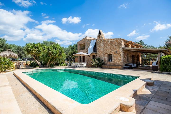 Casa de vacaciones para 6 personas, con Balcón y Jardín en Son Antem