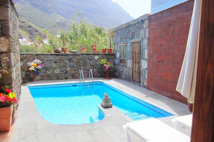 Casa de vacaciones para 10 personas, con balcón, Se admiten mascotas en La Aldea de San Nicolás
