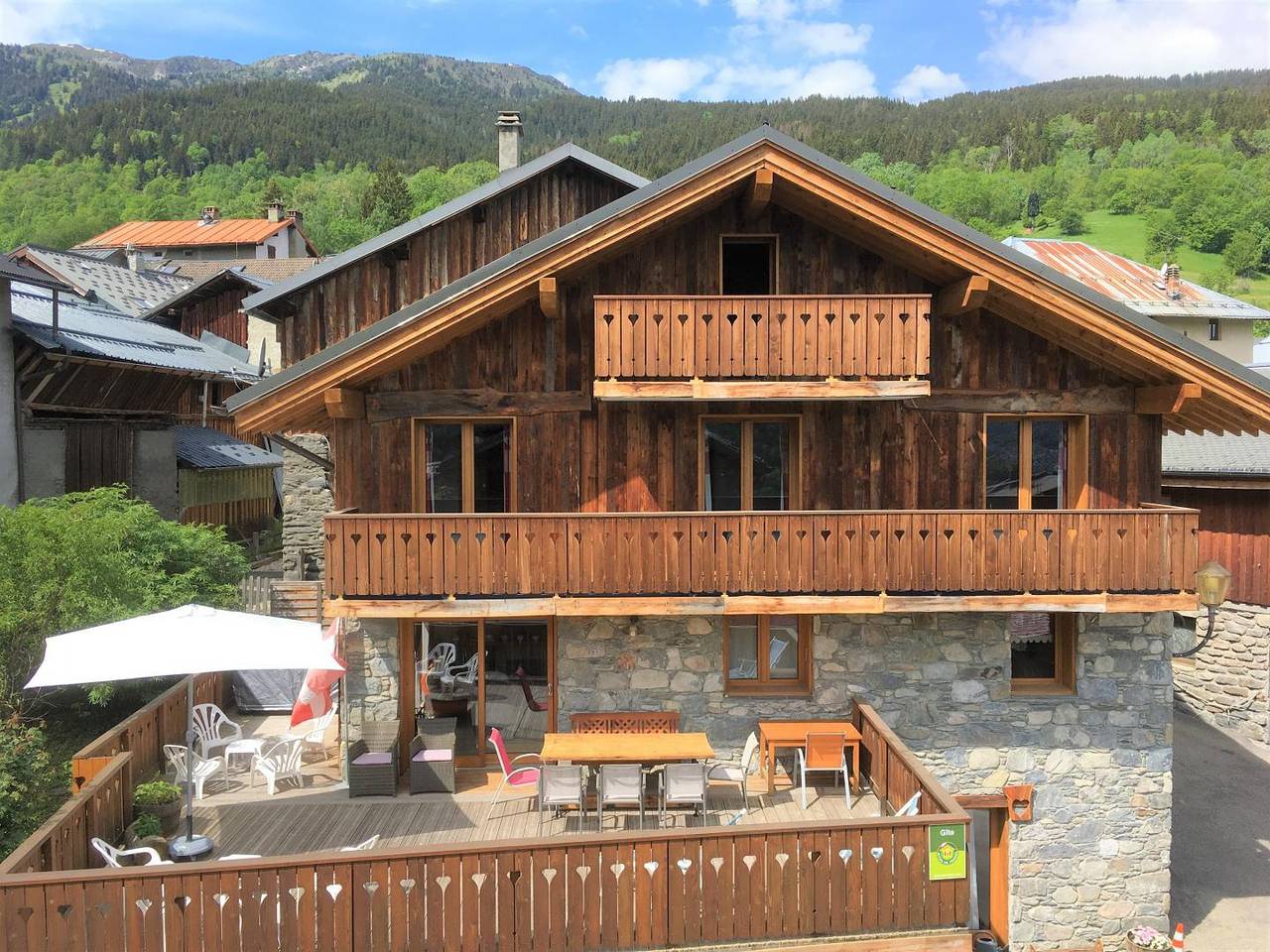 Chalet pour 8 Personnes dans Les Allues, Parc National de la Vanoise