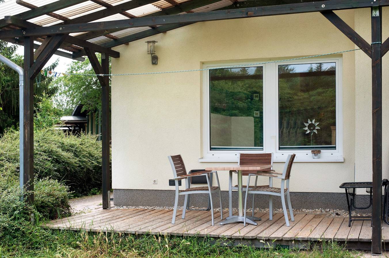 Casa de vacaciones 'Rethra Süd' con vistas al agua, terraza privada y Wlan in Feldberger Seenlandschaft, Mecklenburg-Strelitz