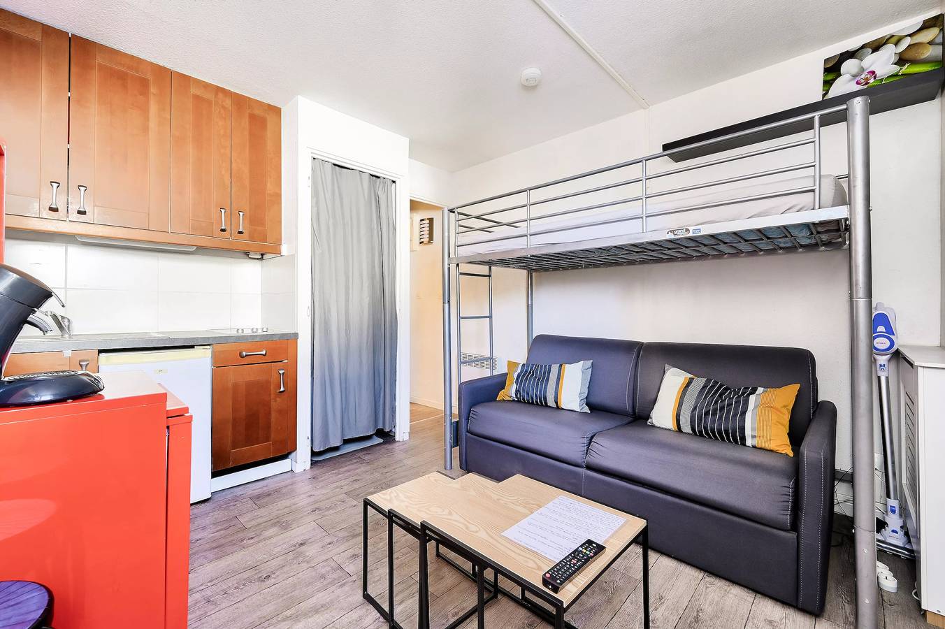 Studio entier, Studio 3 personnes - Confort in La Mongie, Bagnères-de-Bigorre