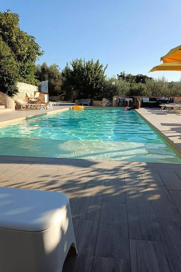 Villa for 5 people, with pool and yard in Gargano