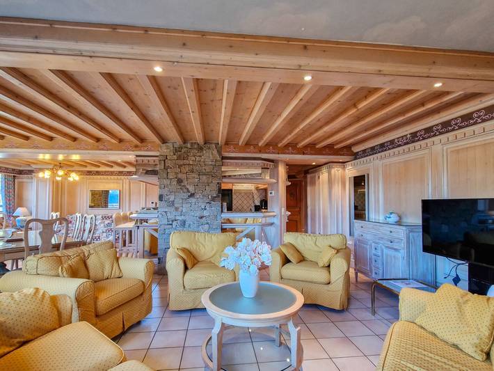 Appartement entier, Appartement spacieux avec sauna et grande terrasse, pour 10 pers. in Flaine, Arâches-la-Frasse