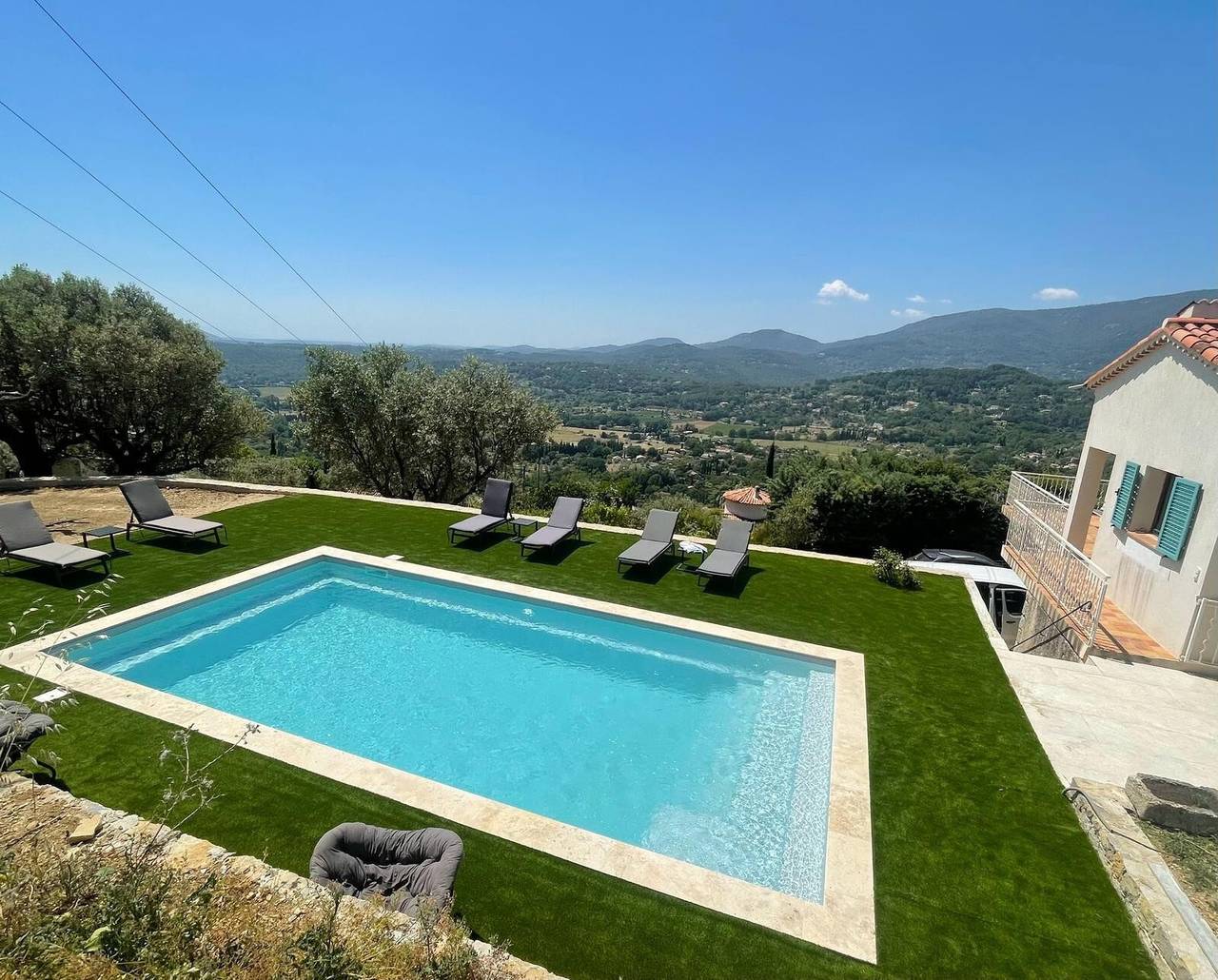 Les Oliviers de Lunéa – Villa mit Panoramablick in den Höhen von Fayence in Fayence, Draguignan Region