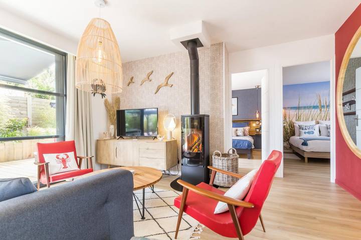 Gîte pour 4 personnes, avec terrasse et jardin à Barneville-Carteret - 3