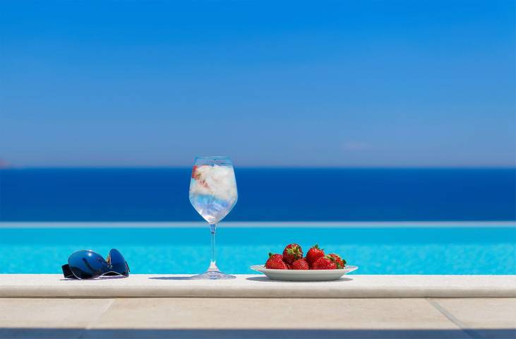 Ferienhaus für 12 Personen, mit Meerblick und Balkon sowie Terrasse und Garten auf Rhodos - 3