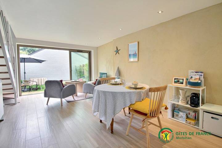 Gîte pour 2 personnes, avec jardin à Baden (France) - 4