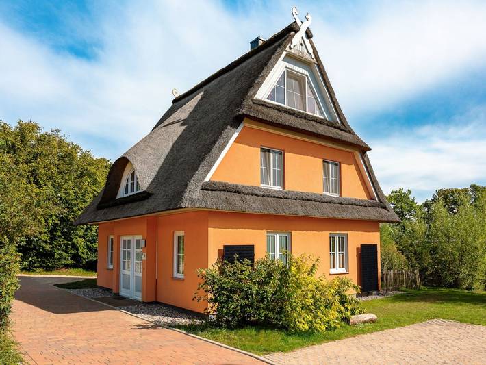 Ferienhaus mit Meerblick für 8 Personen, mit Whirlpool und Garten sowie Sauna und Pool, mit Haustier